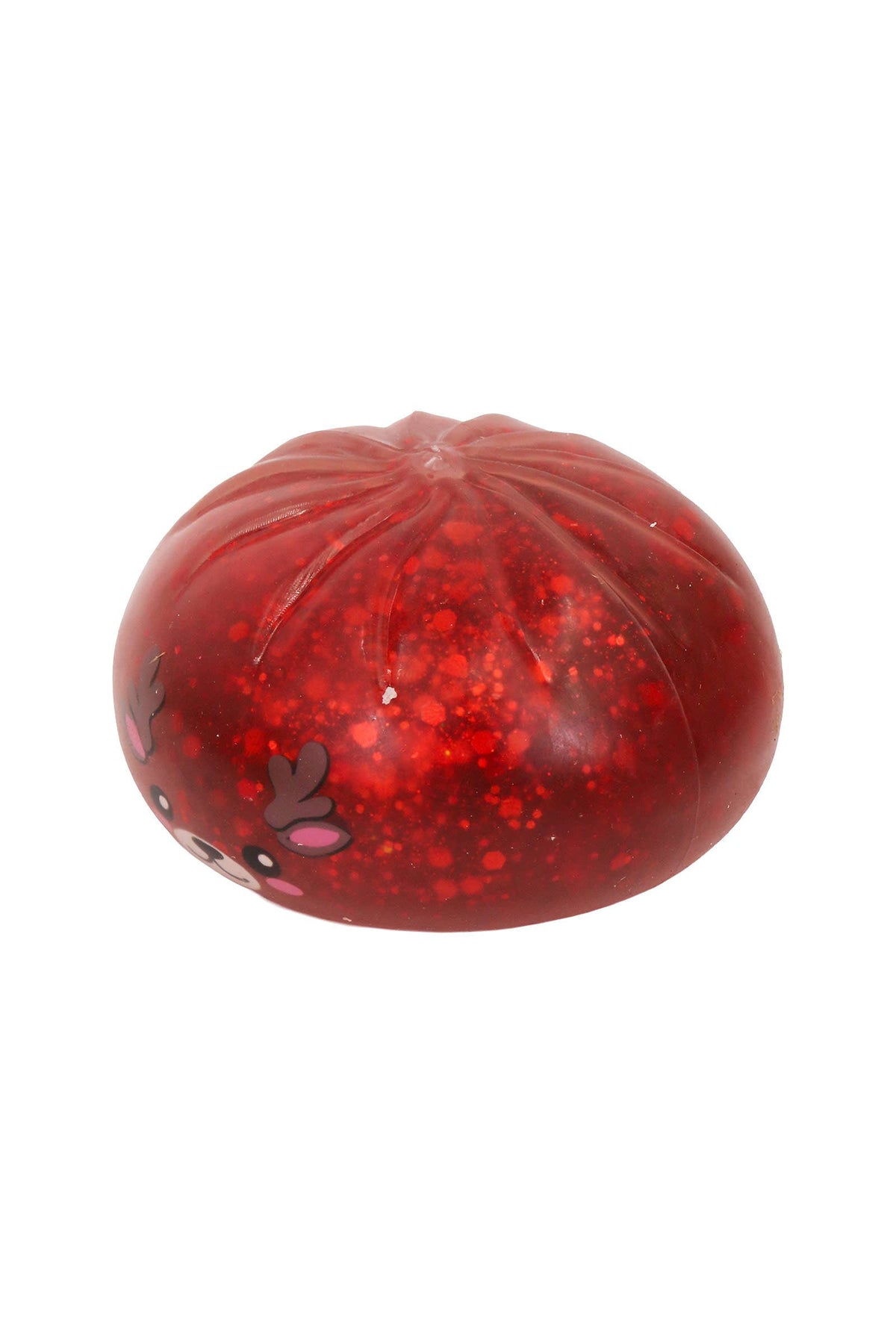 Christmas Metallic Glitter Dumpling Jelly Slime TPR Squishy: ASSORTED / ONE SIZE