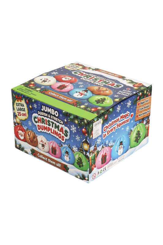 10 Inch SUPER JUMBO Christmas Dumpling Slime Filled Squishy: ASSORTED / ONE SIZE