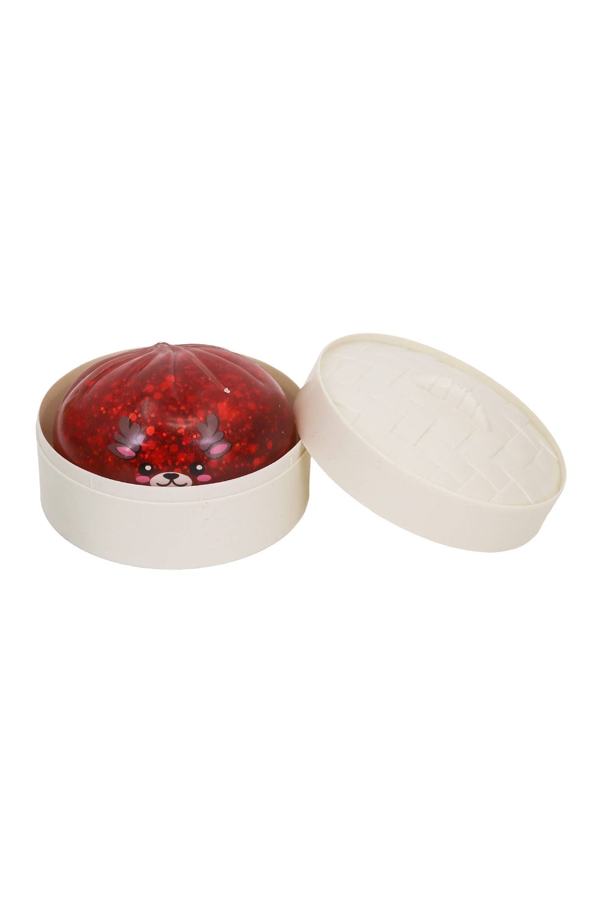Christmas Metallic Glitter Dumpling Jelly Slime TPR Squishy: ASSORTED / ONE SIZE