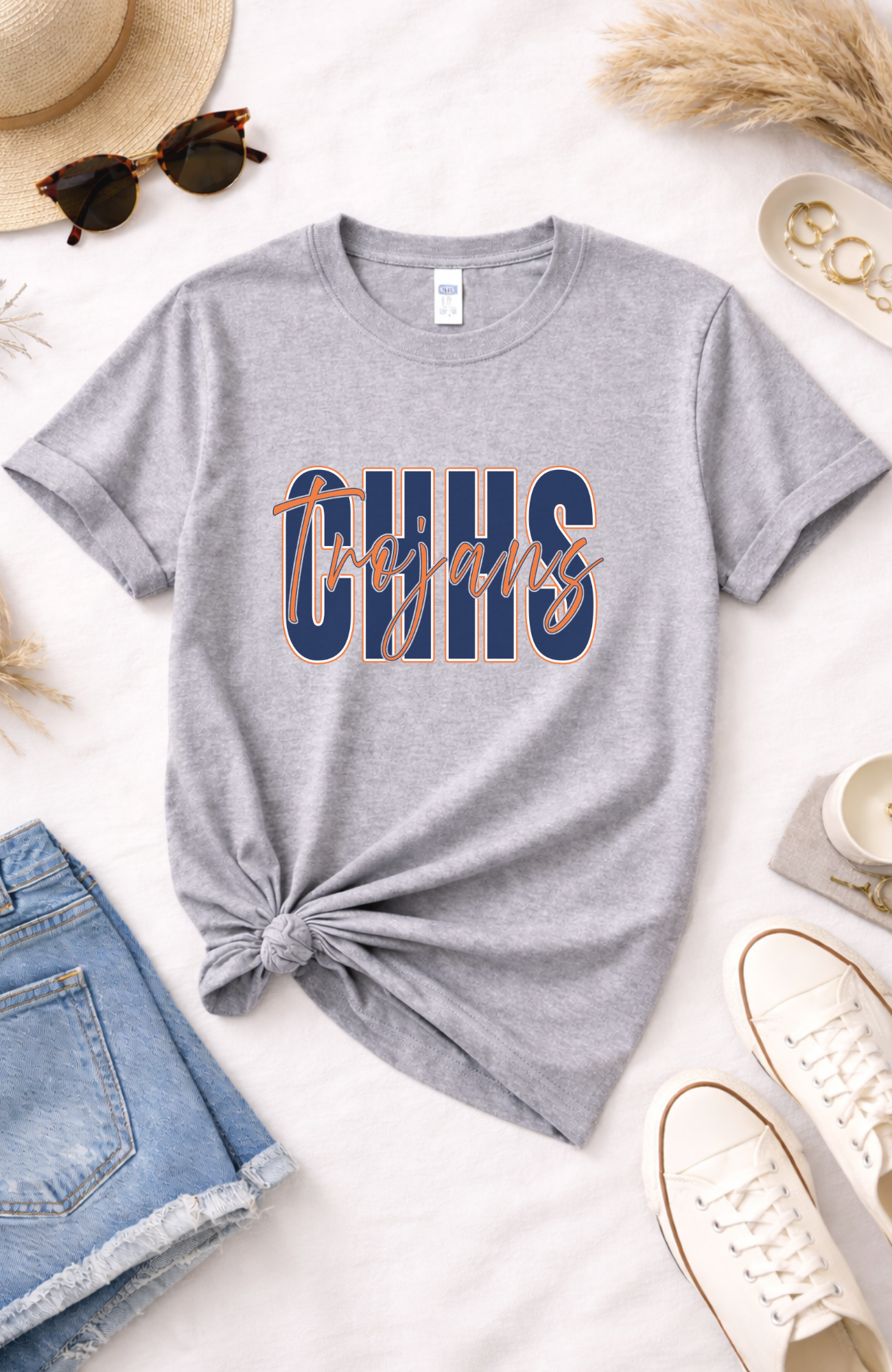 Custom Team Script T-shirt