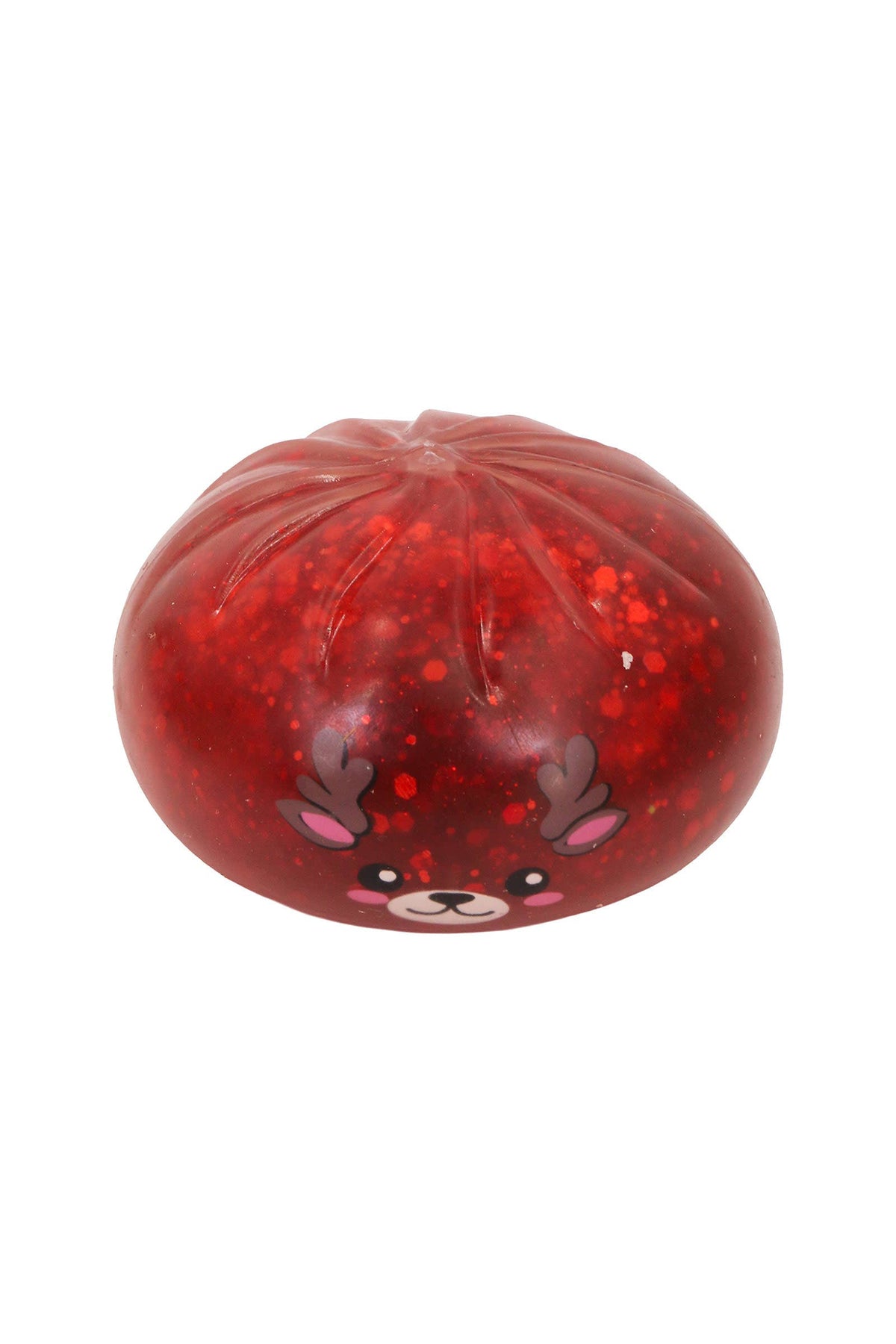 Christmas Metallic Glitter Dumpling Jelly Slime TPR Squishy: ASSORTED / ONE SIZE