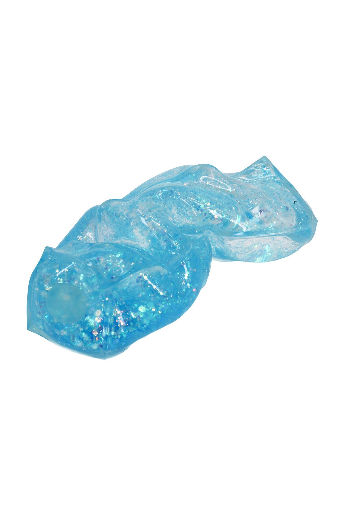 Glittery Butter Coconut Oil Jelly Zero Rebound Squishy: ASSORTED / ONE SIZE
